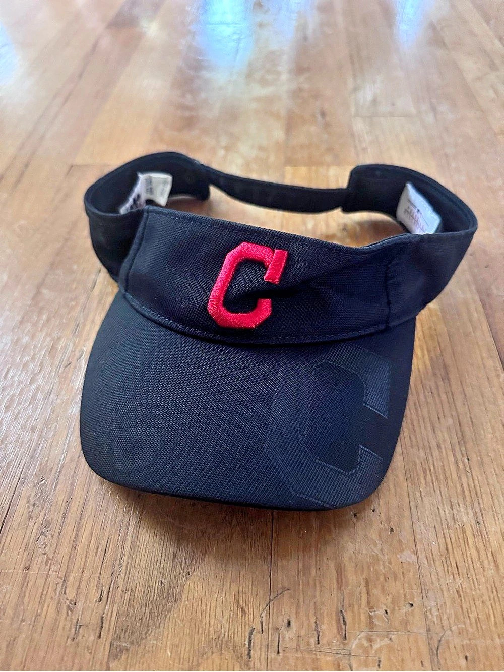 Cleveland guardians navy visor - one size adjustable
